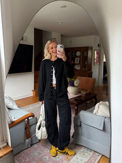 Coco Cutie Cardigan // Black